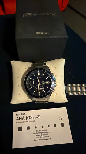 Casio edifice ana - ana, quartz