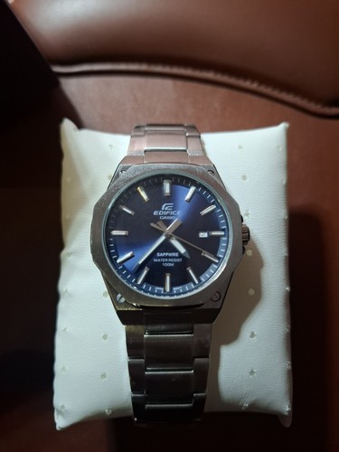 Edifice casio mens quartz - mens, navy