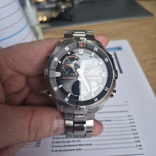Casio edifice ema - edifice, ema-100d-1a2v