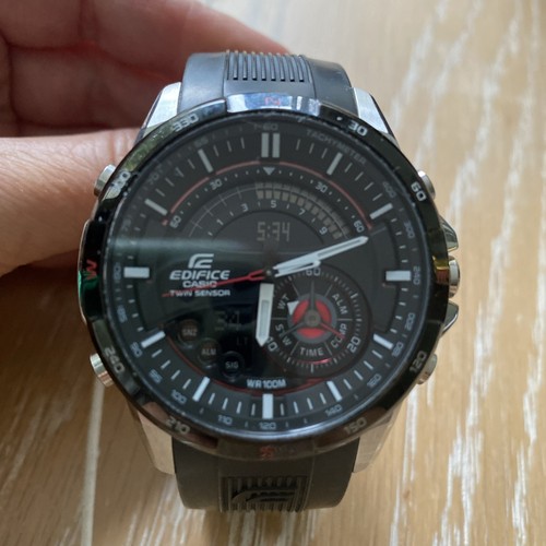 Casio edifice chronograph twin - casio,