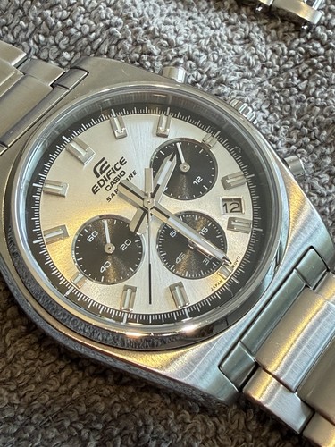 Casio edifice efb - casio, siver