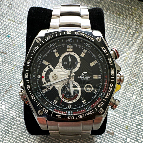 Casio edifice wr100 men - casio, men's