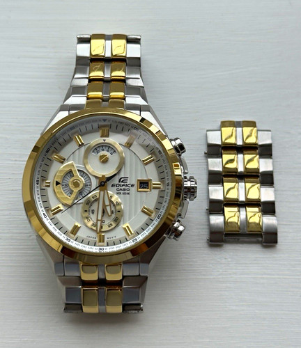 Casio edifice 552 two tone - casio,