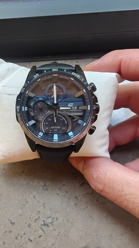 Casio edifice men black - casio, watch