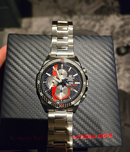 Casio edifice toro rosso 2019 - casio,