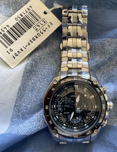 Casio 550rbsp 1av edifice - casio, ef-550rbsp-1av
